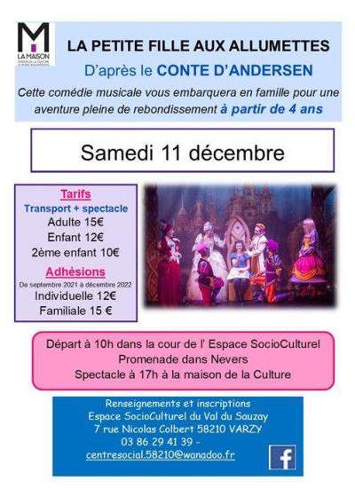 Affiche centre sosioculturel