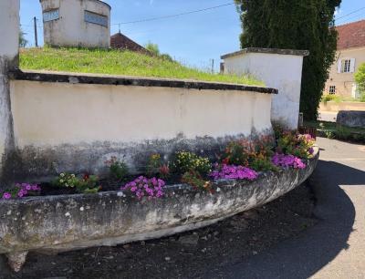 auge de fleurs à Château du bois