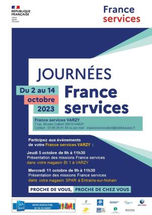 affiche et logo france services