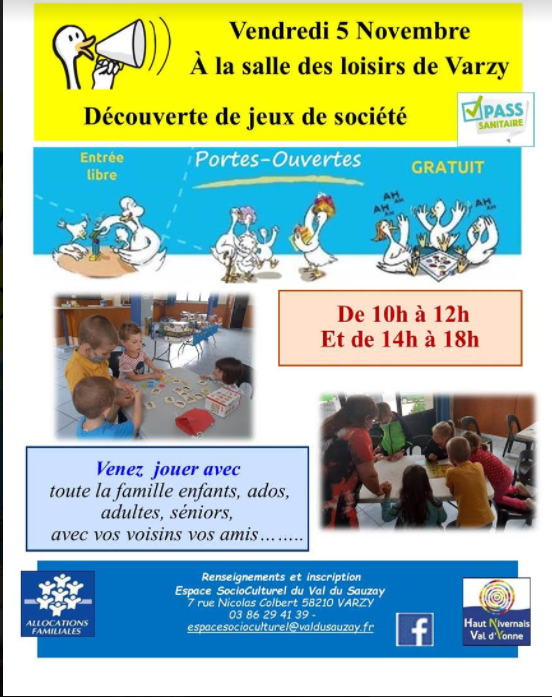 Affiche du Centre Social 