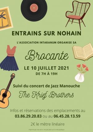 Affiche de la brocante